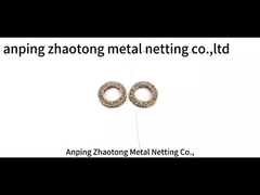 2.5CM Stainless Steel đan dây lưới cuộn cho màn hình