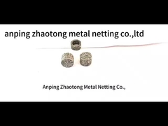 SS Dây lưới đan 4 * 5mm Mesh lỗ khí lỏng AISI 301 cho Demister