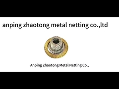 SS Dây lưới đan 4 * 5mm Mesh lỗ khí lỏng AISI 301 cho Demister