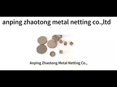 Sắt không gỉ tinh tế đồng Nickel Titanium dây dệt lọc lưới cho mục đích công nghiệp