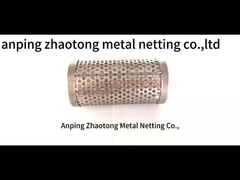 PP / SS316 Vải lưới đan 0,5mm đường kính 1000mm Độ rộng hình hạt sóng