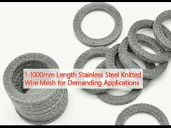 1-1000mm chiều dài thép không gỉ dây đeo đan cho các ứng dụng đòi hỏi