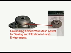 Tấm kẹp lưới dây đai dệt thép để niêm phong và lọc trong môi trường khắc nghiệt