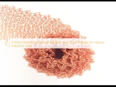 2 * 3mm kích thước lỗ dệt kim loại lưới dệt đơn giản cho các ứng dụng công nghiệp khác nhau