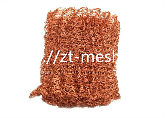 chiều rộng 5-50cm Lưới dệt kim bền Thép không gỉ Lưới kim loại linh hoạt để tách lọc