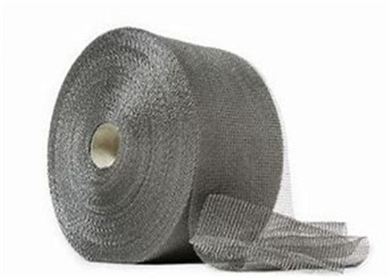 Đơn giản dệt thép không gỉ đan dây lưới cuộn Customzied kích thước bạc vàng