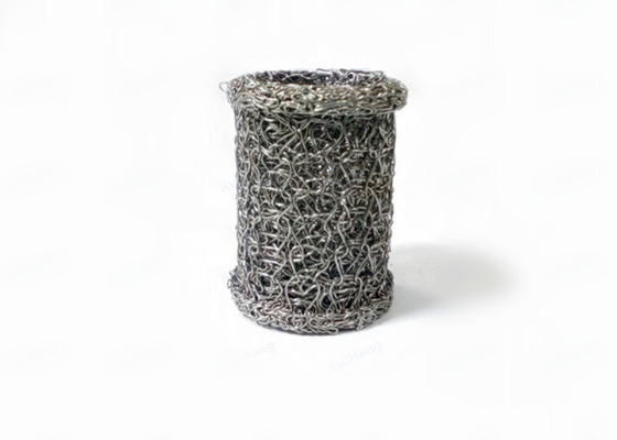 Dia 40 * 20mm Xi lanh dệt kim Dây lưới thoát khí Vòng đệm hỗ trợ Vòng chống kiềm