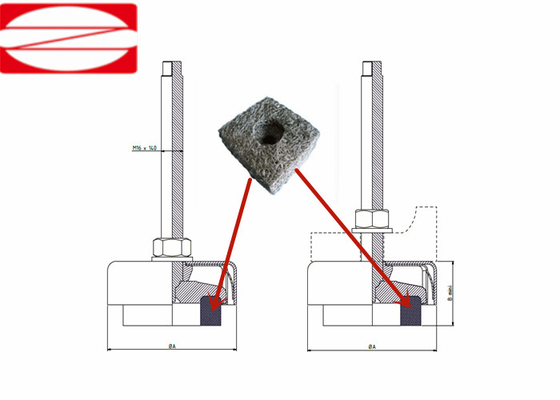 Tấm kẹp lưới dây đai dệt thép để niêm phong và lọc trong môi trường khắc nghiệt