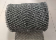 PP / SS316 Vải lưới dệt kim 0,5mm đường kính 1000mm Chiều rộng hình hạt lượn sóng