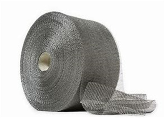 Đơn giản dệt thép không gỉ đan dây lưới cuộn Customzied kích thước bạc vàng