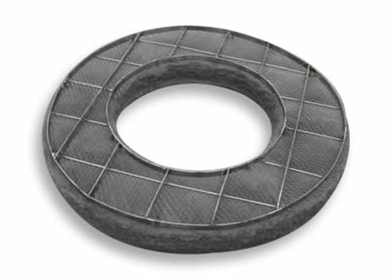 Tấm lưới dệt kim Demister SS304 316 Bộ lọc 99,8% để truyền khối lượng