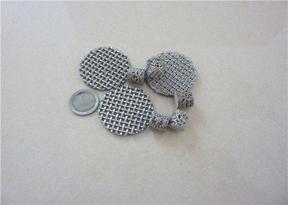 Lưới thép không gỉ thiêu kết 0,3mm Sàng 5 * 5mm 20 Micron
