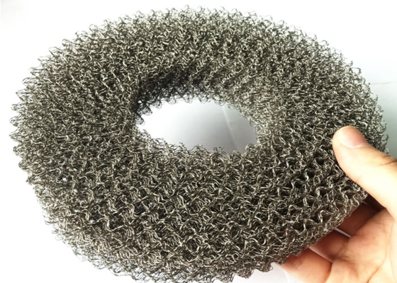ISO9001 Vòng đệm lưới dệt kim OD 65mm Chiều cao 3-150mm để giảm chấn