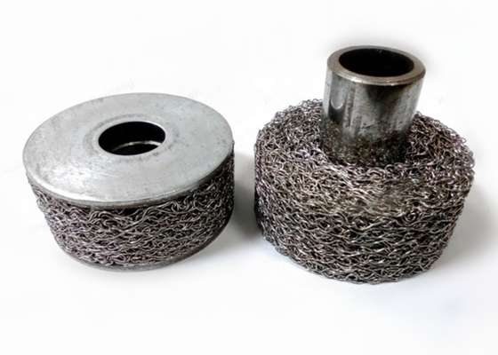 Bộ lọc lưới thép không gỉ nén chống va đập hình trụ 310 0,08mm-0,55mm