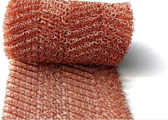 Cuộn lưới đồng nguyên chất 99% tùy chỉnh Chiều rộng 276mm để cách nhiệt