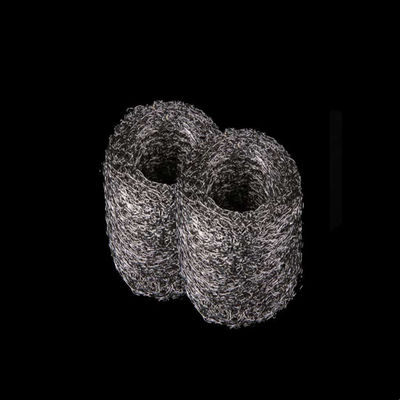 Thép không gỉ gập gập lưới lọc đan với bề mặt đánh bóng