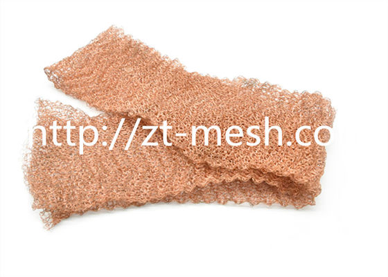 Lưới hoàn toàn bằng kim loại Lưới thép không gỉ dệt kim 50 * 50mm để tách lọc