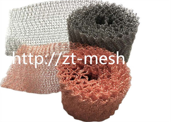 Lưới dệt kim bằng thép không gỉ mẫu 100-200 có khả năng xuyên thấu tốt cho công nghiệp