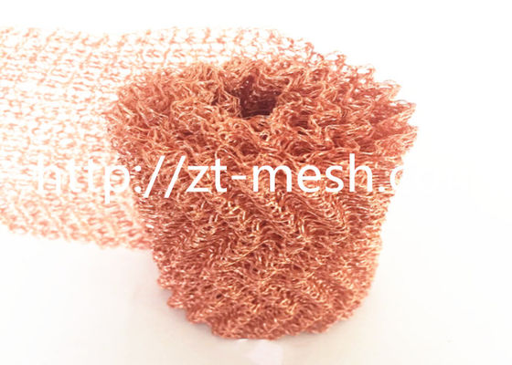 Chiều rộng3,8-50 Lưới thép dệt kim nén chống ăn mòn lý tưởng cho ngành công nghiệp chế biến hóa chất và dầu khí