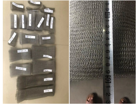 Giỏ trồng cây lưới thép dệt kim SS304 0,05-0,48mm cho cây / hoa