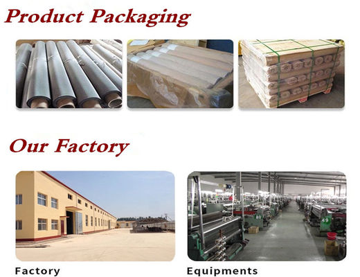 Đơn giản dệt thép không gỉ đan dây lưới cuộn Customzied kích thước bạc vàng