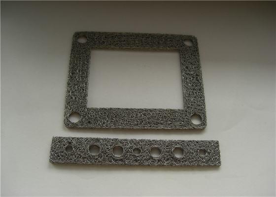 Máy giặt lưới dây Dia50 * 25mm SS Vòng đệm lưới dệt kim để che chắn