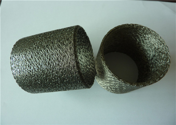 Lưới dây dệt kim nén OD25mm Bộ lọc khí lỏng 0,55mm 100mesh / inch