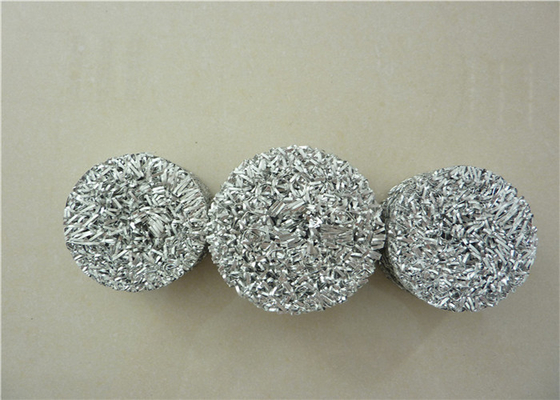 Lưới lá nhôm dệt kim màu trắng Chiều dài đường kính118mm được tùy chỉnh cho ô tô