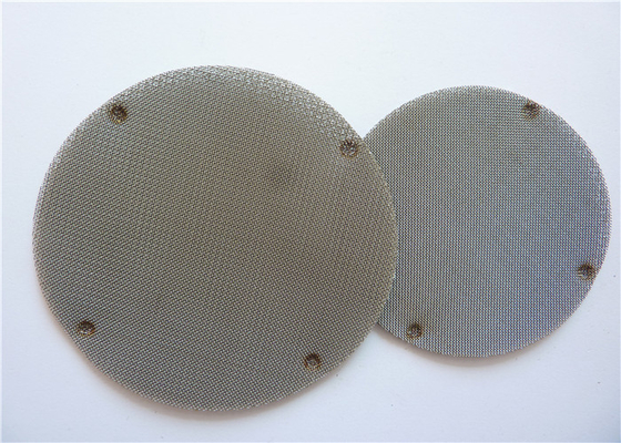 Khẩu độ thép không gỉ dệt dây lưới cuộn 500 lưới 0,026mm Dệt trơn cho bộ lọc