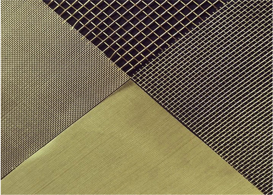 Màn hình lọc lưới dệt trơn 99,9% độ tinh khiết 80 100mesh Đường kính dây 6,30mm