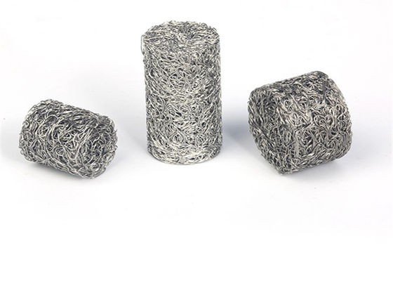 Bộ lọc lưới xe tải Bộ lọc lưới dệt kim SS304 1L 40mm 50mm 60mm Máy giặt giảm chấn giảm chấn 80mm