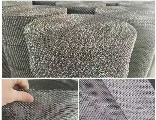 Bộ lọc lưới dệt kim kim loại Dây đôi Dệt chính xác Chiều rộng 400mm SS316L Tùy chỉnh