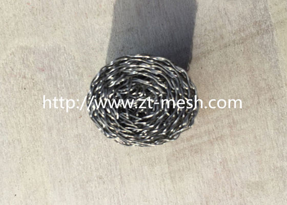 10mm Thickness Sus 316 Knitted Wire Mesh Giải pháp lọc công nghiệp cuối cùng