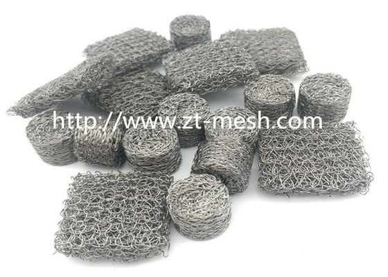 10mm Thickness Sus 316 Knitted Wire Mesh Giải pháp lọc công nghiệp cuối cùng