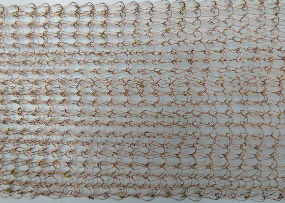 Dây thép dệt kim 316L Dây đôi / Dây Dogan Chiều rộng 0,18mm Dia 38mm để cách nhiệt