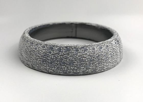 Miếng đệm than chì vết thương xoắn ốc SS được xử lý tốt 45 * 50 * 36mm