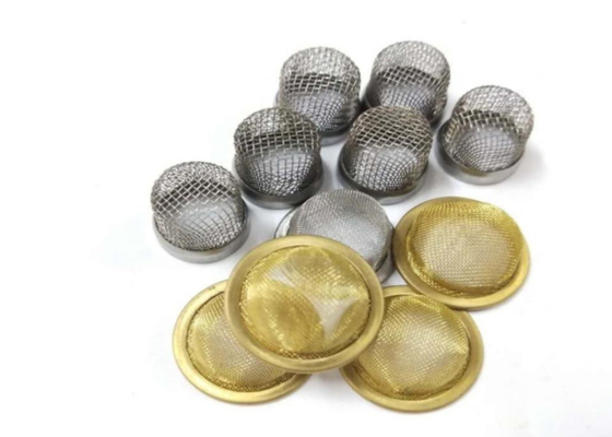 Đĩa lọc lưới dệt 1-100mesh Có sẵn mẫu lỗ vuông 10m 30m