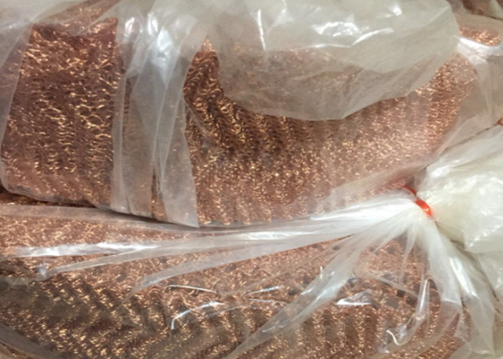 Vải lưới dệt kim 8mm SS304 ODM Khả năng chịu nhiệt độ cao 800 độ