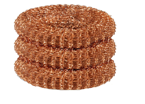 Bóng làm sạch bằng thép không gỉ tại nhà, Bóng dây đồng ODM 20g 6,5 * 6,5cm