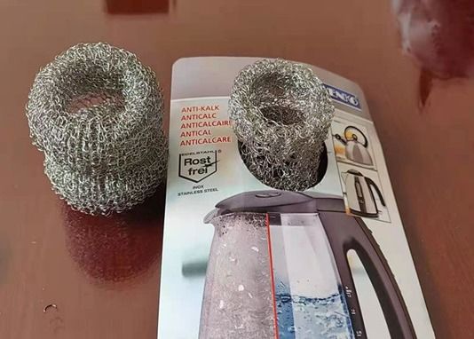 Lưới thép không gỉ dệt kim 0,08mm - 0,5 mm Dia màn lọc ấm đun nước OEM