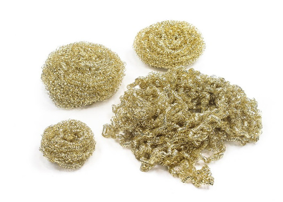 Bóng làm sạch bằng thép không gỉ 12mm Hộ gia đình Mạ đồng phẳng