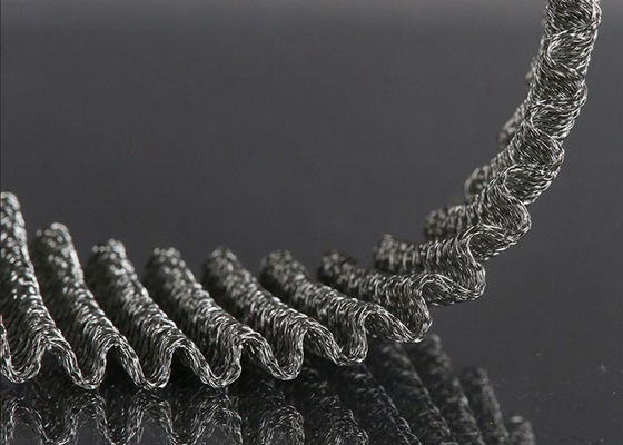 Tùy chỉnh kim loại 30mm dệt kim lưới thép không gỉ Emi Che chắn