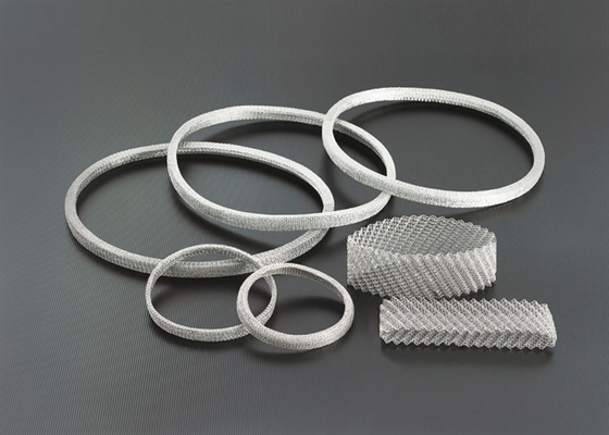 Lưới thép không gỉ 316l dệt kim Đường kính 0,1mm Chiều rộng 20-500mm
