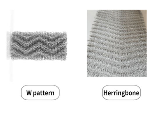 Bộ lọc 75mm Chiều rộng 0,2mm Đường kính Dây dệt kim Sợi đơn Sợi đồng mạ thiếc