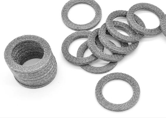 Tùy chỉnh lưới dây dệt kim nén 316l Od160 Id70 Độ dày 21mm