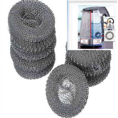 Dia 4cm Độ dày 2cm Bóng làm sạch bằng thép không gỉ 304 cho ấm đun nước