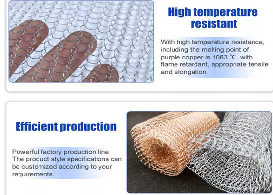 1m 1 Cuộn dây lưới dệt kim 304 Chiều rộng 300mm Đường kính 0,15mm