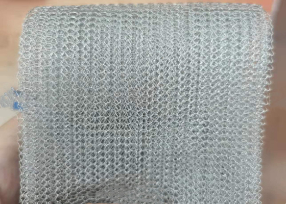 Tất cả kim loại lưới thép không gỉ dệt kim trong cuộn Chiều rộng 250mm cho bộ lọc