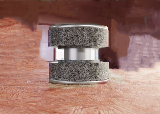 Bộ giảm chấn đệm kim loại Sus316l Od29mm Id24mm Độ dày 10mm