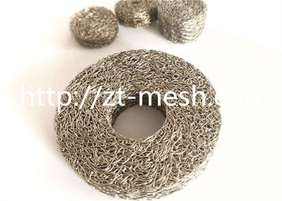 Pipe-Bracket Assembly Mesh 0.05mm - 0.55mm Wire Knitted Mesh 60g Corrosion Resistance For Automobile Industry